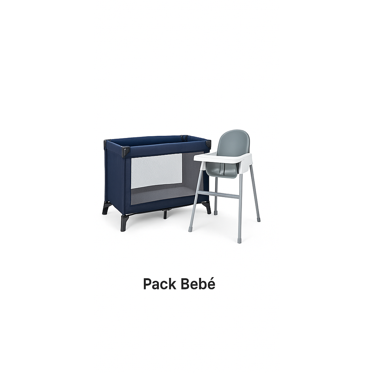 Pack Bebé – cuna y trona